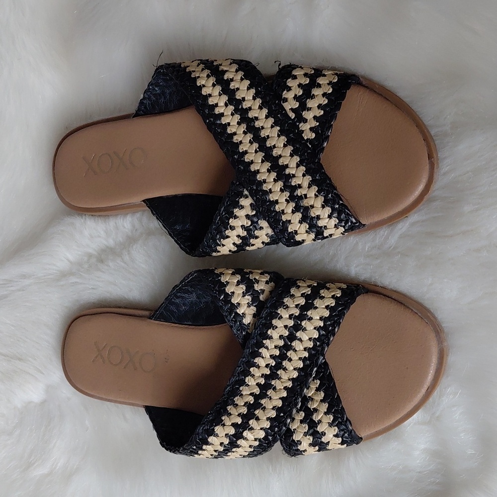 XOXO Melly Flat Sandal Sz 6 - Picture 6 of 11
